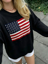 Striped Drop Shoulder Oversized Sweater