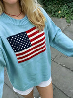 Striped Drop Shoulder Oversized Sweater